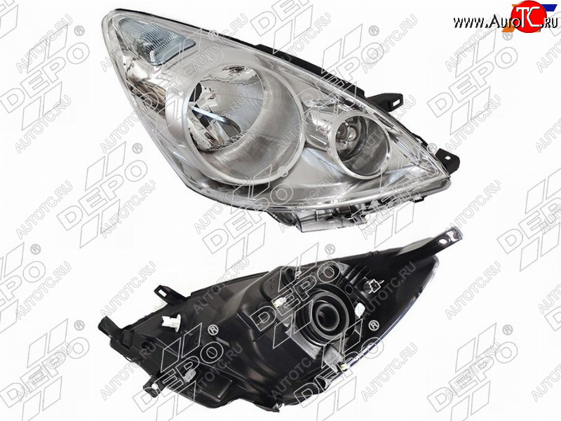10 349 р. Фара NISSAN NOTE 10-12 RH (Евросвет)                                                                 DEPO 215-11D4R-LD-EM  с доставкой в г. Вологда