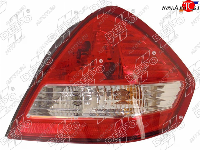 7 399 р. Фонарь задний Nissan Tiida 08-14  Tiida Latio 08-12 (Справа 4D SED) DEPO 215-19K9R-AE  с доставкой в г. Вологда