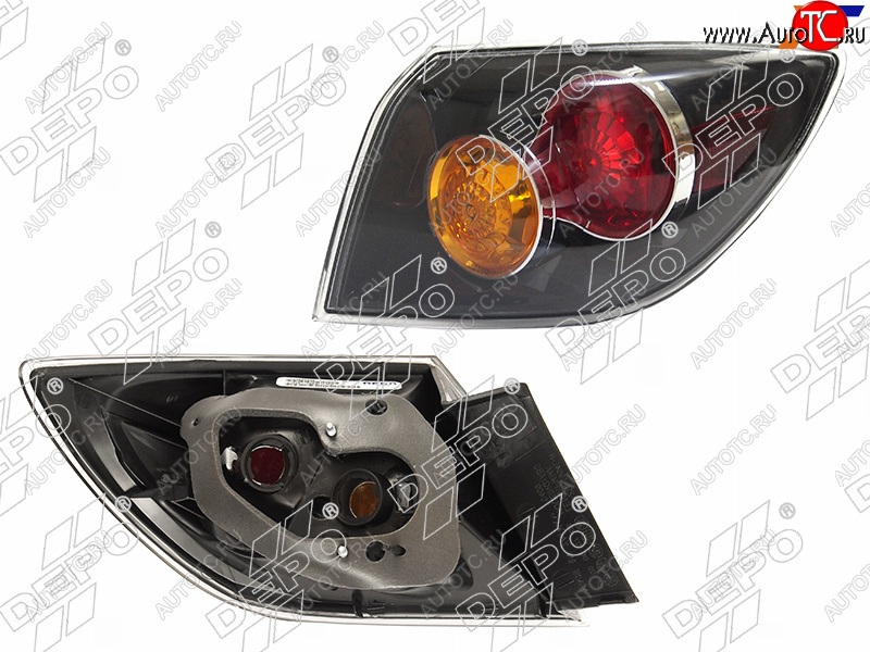5 899 р. Фонарь задний Mazda 3 03-06  Axela 03-06 (Справа 5D HBK) DEPO 216-1964R-UQ  с доставкой в г. Вологда
