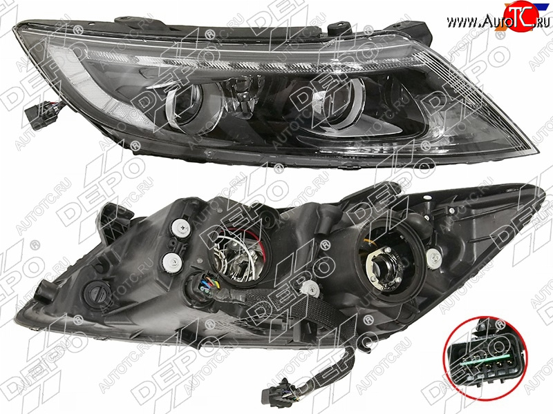 28 899 р. Фара Kia Optima 13-16 (Справа) DEPO 223-1155R-LEMN2  с доставкой в г. Вологда