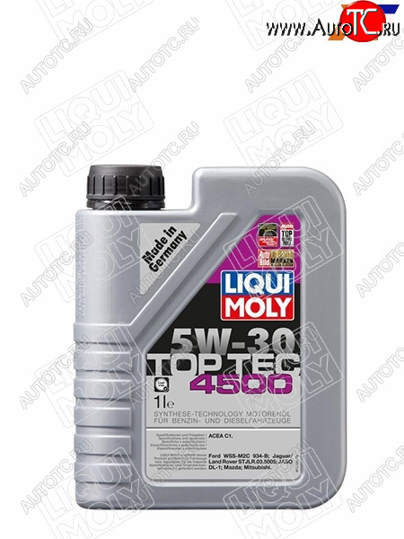 2 199 р. Масло моторное LIQUI MOLY Top Tec 4500 5W-30 C1DL-1 1л LIQUI MOLY 2317  с доставкой в г. Вологда