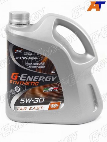 Масло моторное синтетическое G-Energy Synthetic Far East 5W-30 SN, GF-5 4л G-ENERGY 253142415