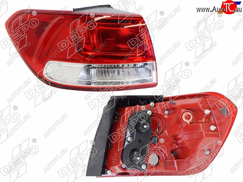 15 499 р. Фонарь задний Kia Sorento 14-18 (Слева) DEPO 323-1954L-UE  с доставкой в г. Вологда