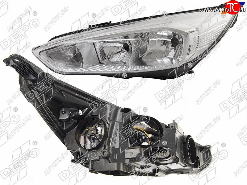 12 949 р. Фара Ford Focus 14-19 (Слева) DEPO 431-11C9LMLEMD1  с доставкой в г. Вологда