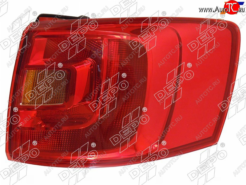 5 799 р. Фонарь задний Volkswagen Jetta 10-14 (Справа) DEPO 441-19C4R-UE  с доставкой в г. Вологда