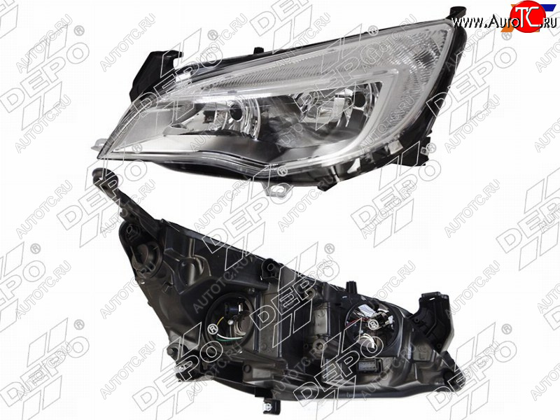 14 899 р. Фара Opel Astra 09-15 (Спереди Слева) DEPO 442-1161LMLDEM1  с доставкой в г. Вологда