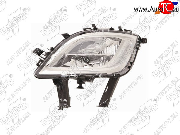 4 999 р. Фара противотуманная (Слева) Opel Astra 09-12 DEPO 442-2026L-UE1  с доставкой в г. Вологда