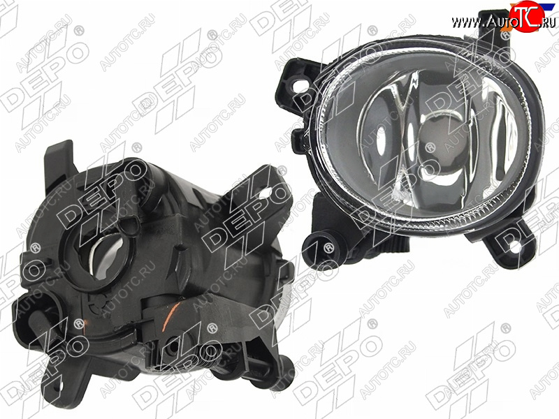 3 099 р. Левая противотуманная фара SAT Audi A1 8X1 хэтчбэк 3 дв. дорестайлинг (2010-2014)  с доставкой в г. Вологда