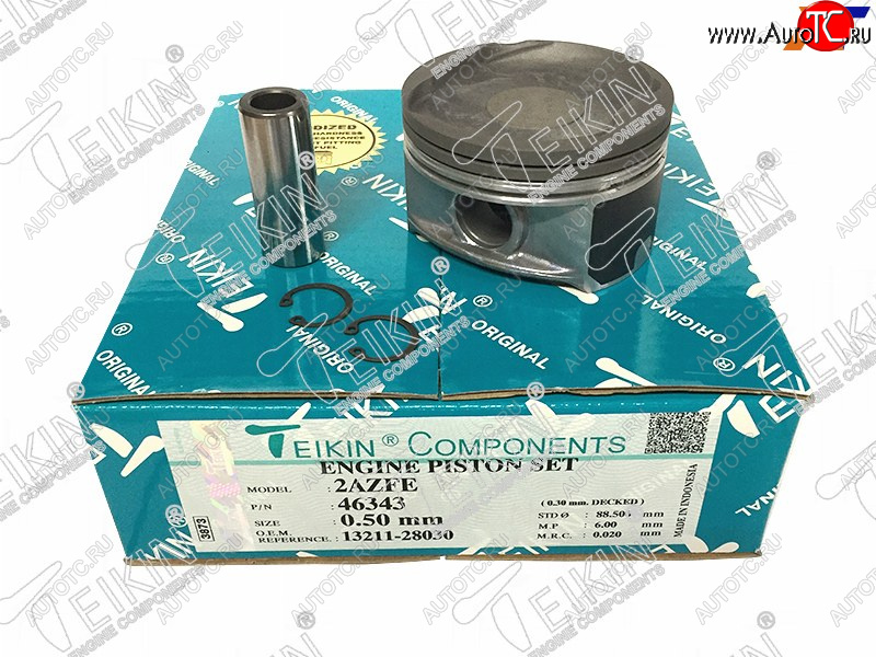 5 249 р. Поршни (к-т 4 шт) TOYOTA ALLIONCAMRYRAV4 2AZ-FE 00- TEIKIN 46343 050  с доставкой в г. Вологда