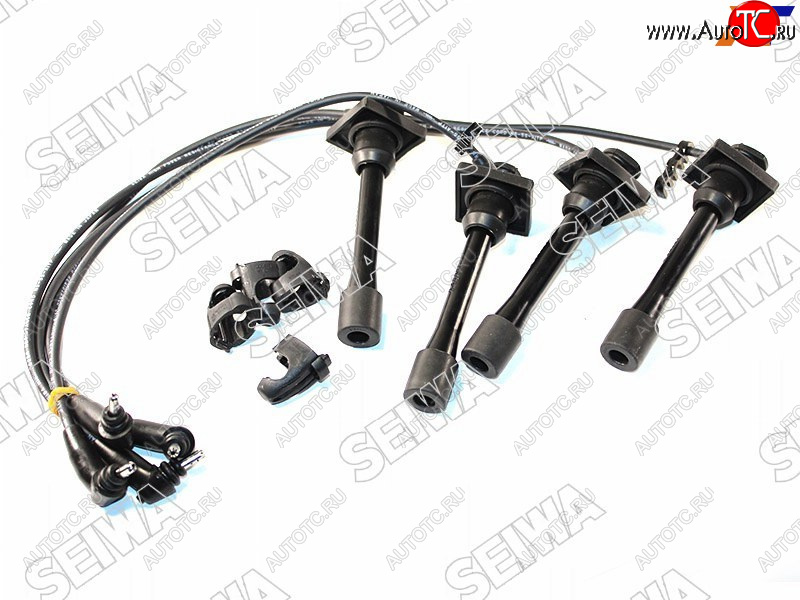 2 599 р. Провода высоковольтные TOYOTA COROLLA SPACIO AE11# 97-01 47A-FE (квадрат. резин.) SEIWA 50088  с доставкой в г. Вологда