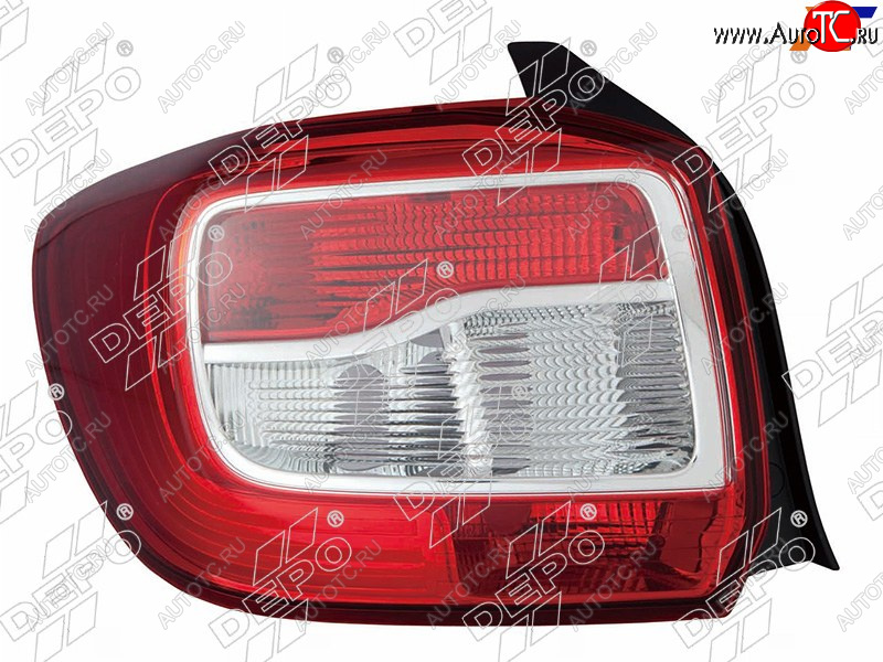 4 999 р. Фонарь задний RENAULT LOGAN 14- LH DEPO 551-19A6L-UE  с доставкой в г. Вологда