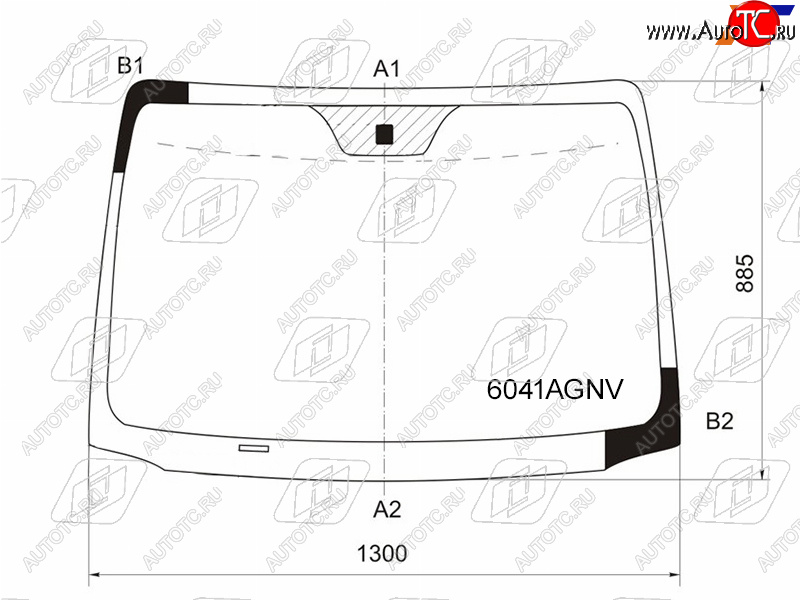 5 599 р. Стекло лобовое NISSAN NOTE 05-13 FUYAO 6041AGNV  с доставкой в г. Вологда