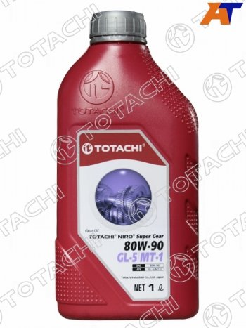 Масло трансмиссионное минеральное TOTACHI NIRO Super Gear GL-5MT-1 80W-90 1л TOTACHI 60901