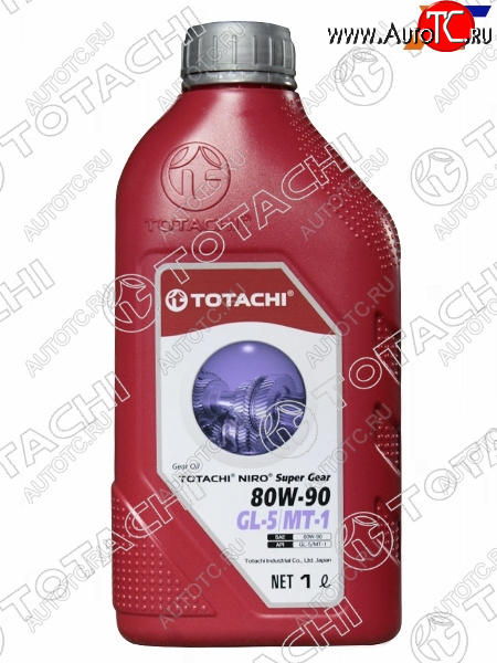 619 р. Масло трансмиссионное минеральное TOTACHI NIRO Super Gear GL-5MT-1 80W-90 1л TOTACHI 60901  с доставкой в г. Вологда