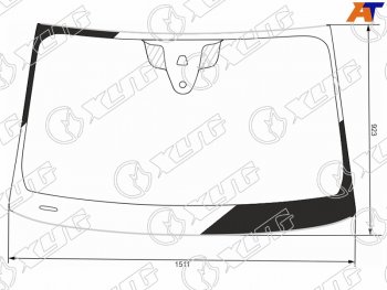 Стекло лобовое (Камера Датчик дождя Молдинг) Audi Q5 16- XYG 8634AGSCMVZ LFW/X