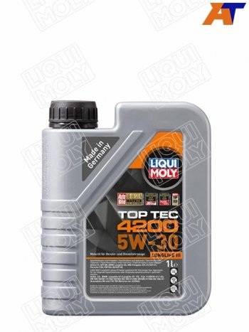 Масло моторное LIQUI MOLY Top Tec 4200 5W-30 NG SP/C3/C2 1л LIQUI MOLY 8972 LIQUI MOLY 8972