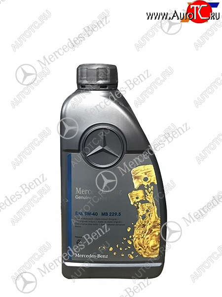 1 899 р. Масло моторное MERCEDES-BENZ (синтетическое) 1л 5W40 229.5 бензин                                    MERCEDES A000989860611AAEW  с доставкой в г. Вологда