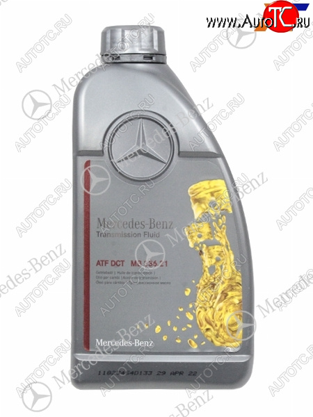 4 699 р. Масло трансмиссионное MB 236.21 DCT-M1 1л MERCEDES A001989850313  с доставкой в г. Вологда