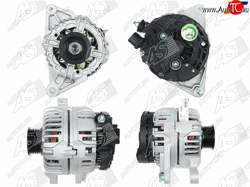 20 699 р. Генератор TOYOTA AVENSISALLIONCALDINAPREMIOCOROLLAFIELDER 1.61.8 01-09 14ZZFE 12V 80A(4 конта AS-PL A0256  с доставкой в г. Вологда