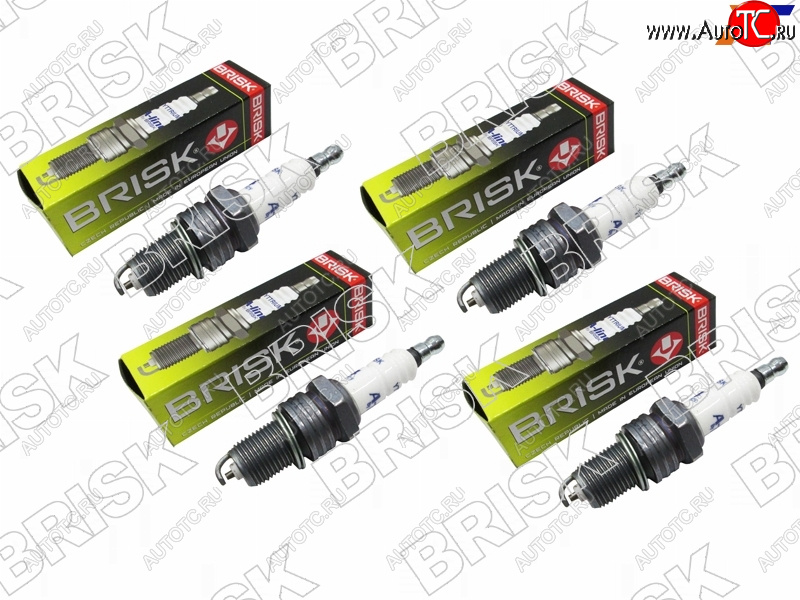 173 р. Свеча зажигания LADA 2103210421052107 81-12RENAULT CLIO 90-00 BRISK A-LINE-4  с доставкой в г. Вологда