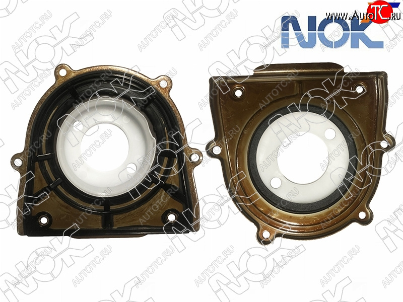 4 849 р. Сальник коленвала задний с фланцем MAZDA CX-7 MAZDA 3 MAZDA 6 NOK BH6529-E0  с доставкой в г. Вологда
