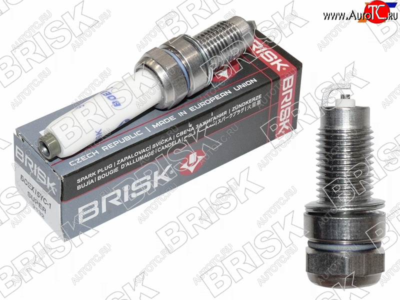 247 р. Свеча зажигания VAG 1.01.6 15- CWVACWVBVHYACHYB BRISK BOEX15YC-1  с доставкой в г. Вологда