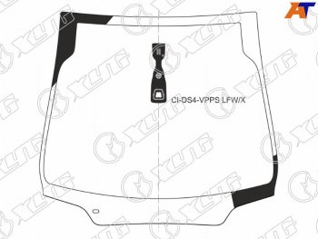 22 199 р. Стекло лобовое + дд CITROEN DS4 5D HBK 11-15                                                         XYG CI-DS4-VPPS LFW/X  с доставкой в г. Вологда. Увеличить фотографию 2