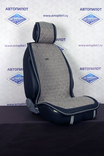 7 299 р. Комплект салонных чехлов Alkantara Lux Plus (комплект)  pv022-022-002-k Автопилот  с доставкой в г. Вологда. Увеличить фотографию 1