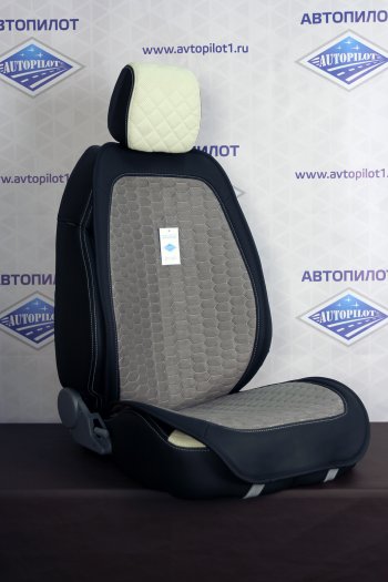 2 099 р. Комплект салонных чехлов Alkantara Soty  mfc022 Автопилот  с доставкой в г. Вологда. Увеличить фотографию 1