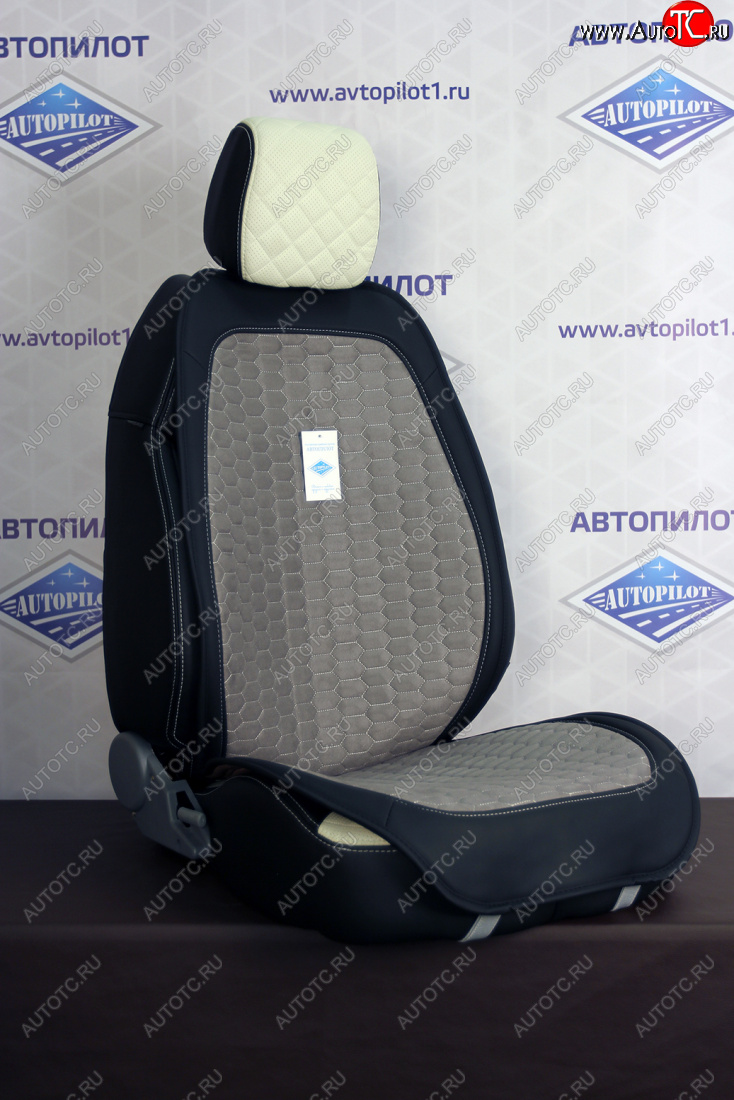 2 099 р. Комплект салонных чехлов Alkantara Soty  mfc022 Автопилот  с доставкой в г. Вологда