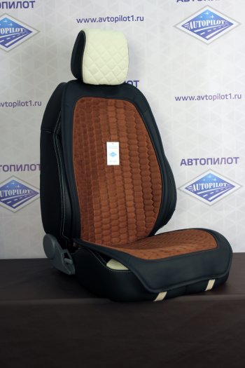 2 099 р. Комплект салонных чехлов Alkantara Soty  mfc012 Автопилот  с доставкой в г. Вологда. Увеличить фотографию 1
