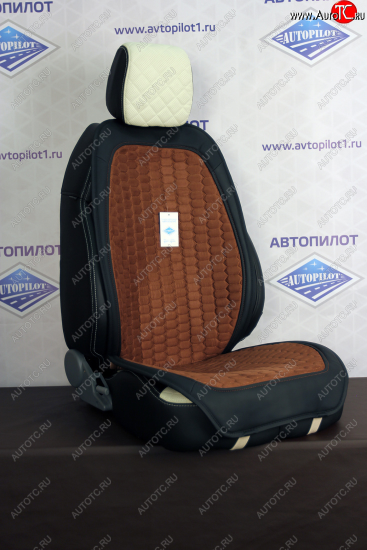 2 099 р. Комплект салонных чехлов Alkantara Soty  mfc012 Автопилот  с доставкой в г. Вологда