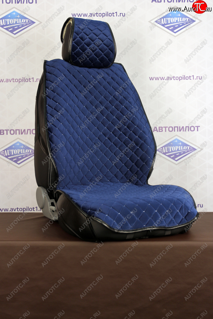 2 679 р. Комплект салонных чехлов Velur Romb  velr017 Автопилот  с доставкой в г. Вологда