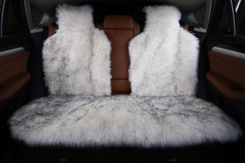 2 559 р. Комплект салонных чехлов Задняя часть комплекта (Искусственный - длинный ворс)  ihou026025 Автопилот  с доставкой в г. Вологда. Увеличить фотографию 1