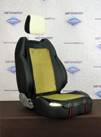 599 р. Комплект салонных чехлов Кож  зам + заяц  tma014 Автопилот  с доставкой в г. Вологда. Увеличить фотографию 1