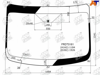 Стекло лобовое (Высокая крыша) Ford Transit 14-                                                      KMK FRDT0181