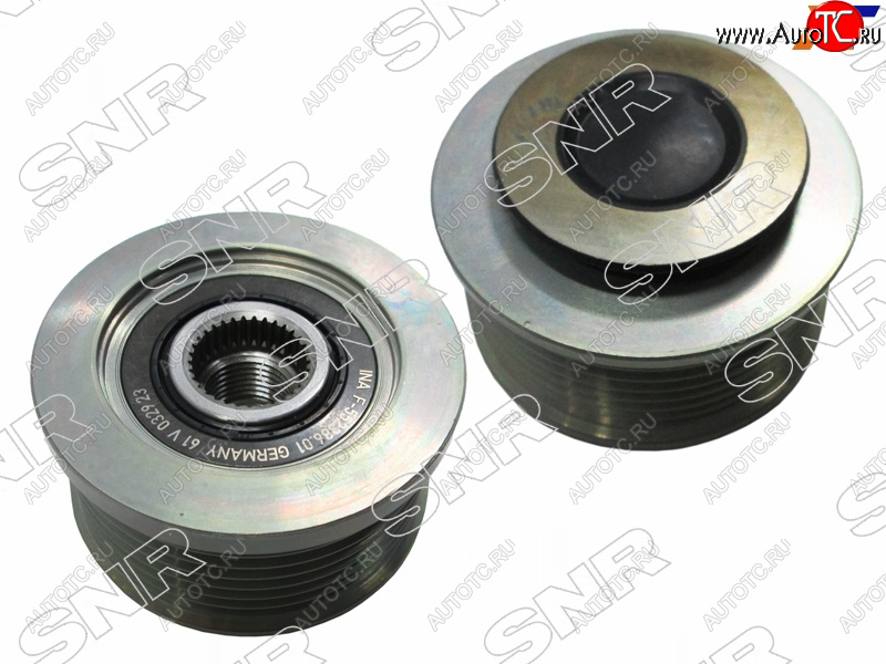 4 399 р. Шкив генератора NISSAN MANY                                                                          SNR GA76804  с доставкой в г. Вологда
