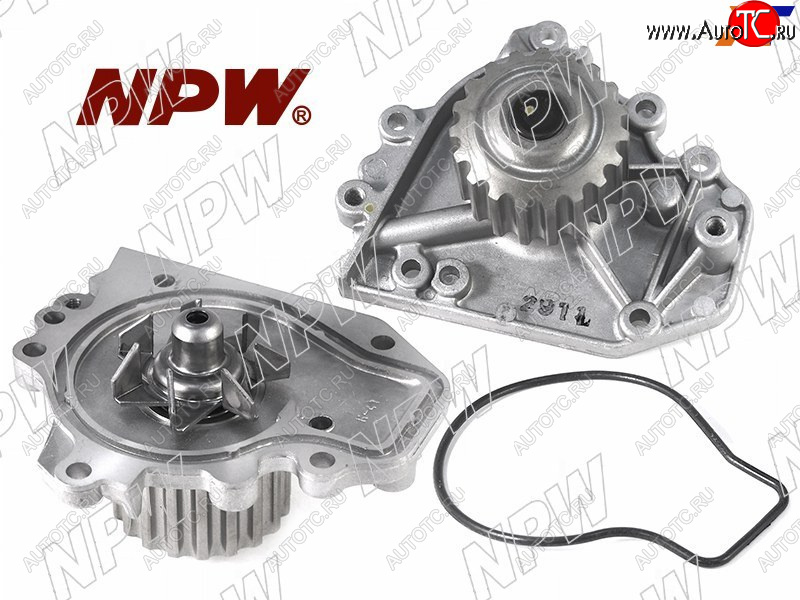 2 599 р. Насос водяного охлаждения с прокладкой B20B NPW Honda CR-V RD1,RD2,RD3  дорестайлинг (1995-1998)  с доставкой в г. Вологда