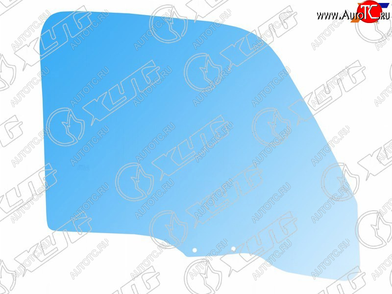 3 699 р. Стекло боковое опускное (Спереди Справа Цвет зеленый) Hyundai HD65 99-18  HD72 99-18  HD75 99-18 XYG HD65-99 FD/RH  с доставкой в г. Вологда