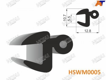 Молдинг универсальный (тип TD-30) - бухта 30 м.(цена за 1метр) HOSU HSWM0005