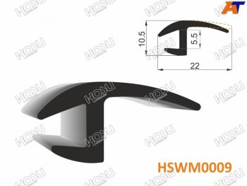 Молдинг универсальный (22mm) - бухта 30 м.(цена за 1метр) HOSU HSWM0009