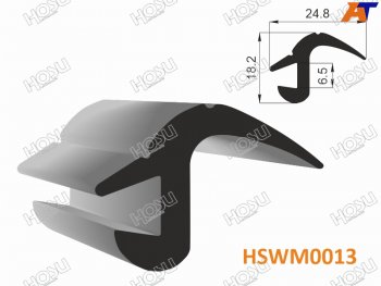 Молдинг универсальный (DAF 105106) - бухта 30 м.(цена за 1метр) HOSU HSWM0013
