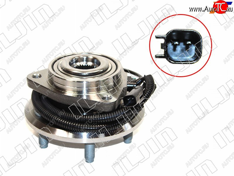 9 649 р. Ступичный узел перед JEEP GRAND CHEROKEE 07-DODGE NITRO 06-12 ILJIN IJ123060  с доставкой в г. Вологда