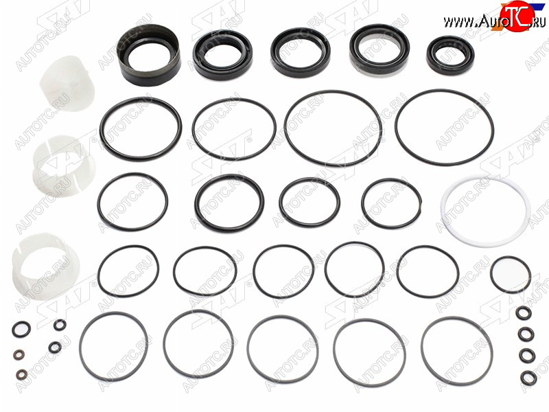 4 649 р. Ремкомплект рулевой рейки VW TOUAREG 02-10AUDI Q7 06-14 SAT K95834701121-KIT  с доставкой в г. Вологда