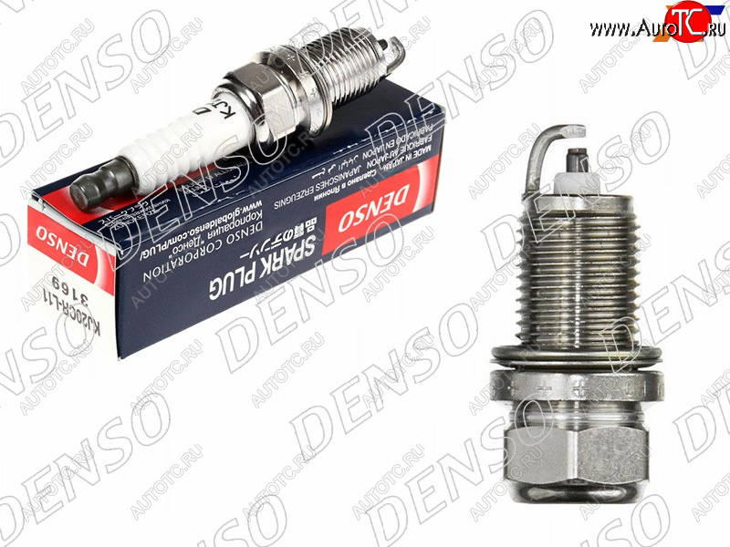 399 р. Свеча зажигания D15B,F20A,F22B,H22A,H23A,ZC,F8 DENSO KJ20CR-L11  с доставкой в г. Вологда