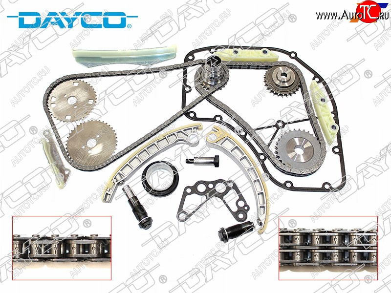 44 849 р. Комплект для замены цепи ГРМ FIAT Ducato IVECO Daily IVV F1CE0481D DAYCO KTC1023  с доставкой в г. Вологда