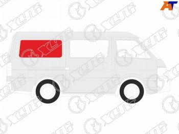 Стекло кузова боковое (не опускное) (Справа Цвет зеленый) Mitsubishi Delica 94-07  L400 94-06  Sp XYG L400-3H SR/RH/X