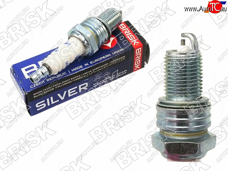 200 р. Свеча зажигания CHEVROLET AVEOLANOSNIVADAEWOO LACETTINEXIA 1.51.7 00-VAZ 2101-21102121 BRISK LR15YS-N  с доставкой в г. Вологда
