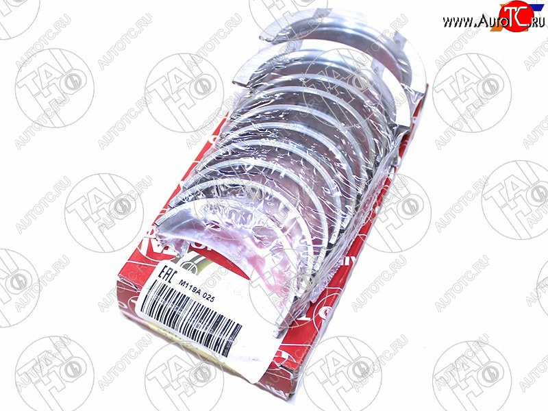 1 189 р. Вкладыши коренные к-т 0,25 MITSUBISHI COLTLANCERLIBEROMIRAGE G12BG13B4G15B 87- TAIHO M119A 025  с доставкой в г. Вологда