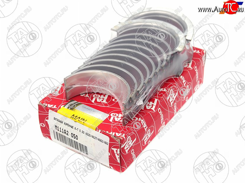 1 649 р. Вкладыши коренные к-т 0,50 MITSUBISHI GALANTLANCERRVR 4G304G374G624G634G644D65 TAIHO M111A2 050  с доставкой в г. Вологда